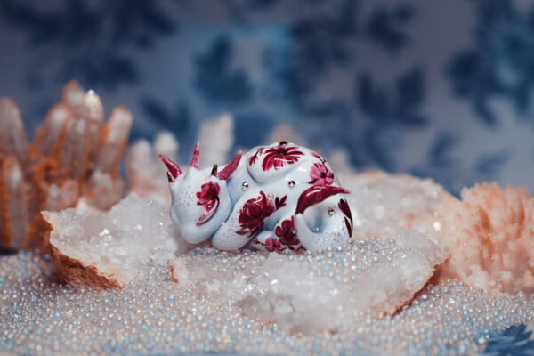 China Little Dragon Polymer Clay Figurine OOAK