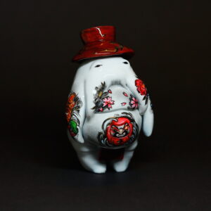 Radish Spirit Polymer Clay OOAK Art Piece