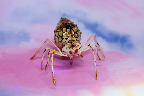 Mirror Spider OOAK Art Piece