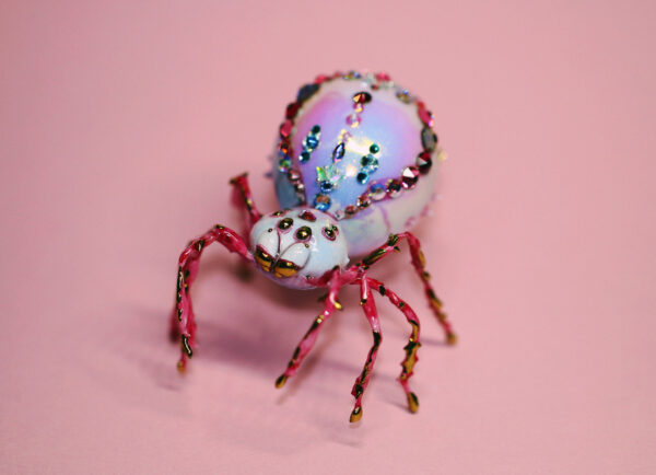 Jeweled Spider OOAK Art Piece