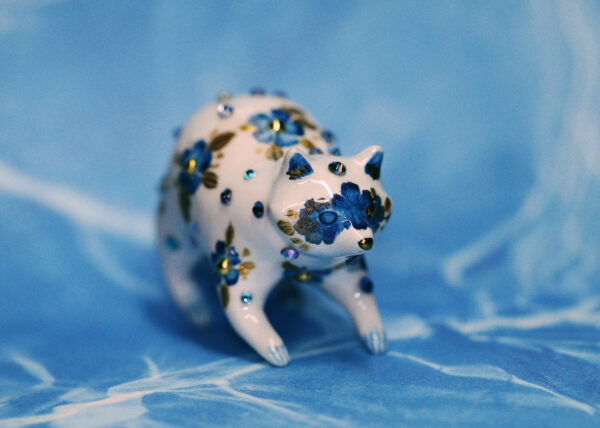 The Blind Raccoon OOAK Art Piece